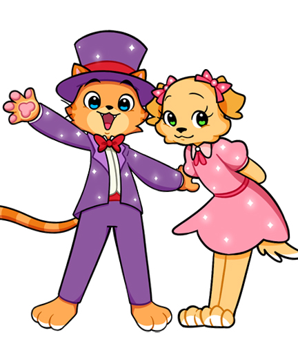 Portrait of Eliot and Ella